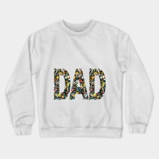 Sports dad. A design for all sports-loving parents. Gift idea for dad on his father's day. Father's day Crewneck Sweatshirt